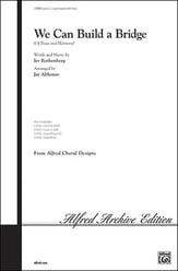 We Can Build a Bridge Two-Part choral sheet music cover
